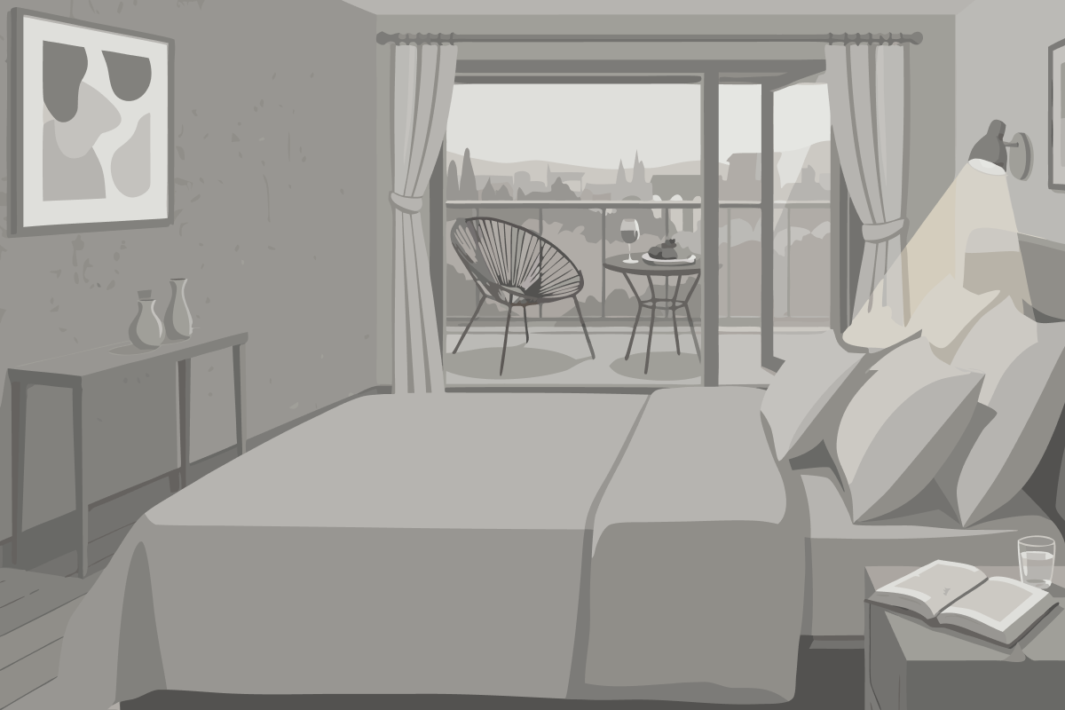 Suite Premium avec Balcon et Kitchenette